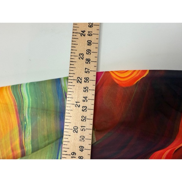 Robbie Bee Hot Pink Multi Abstract Lined Sleeveless Dress Womens XLarge NWT - Picture 7 of 10